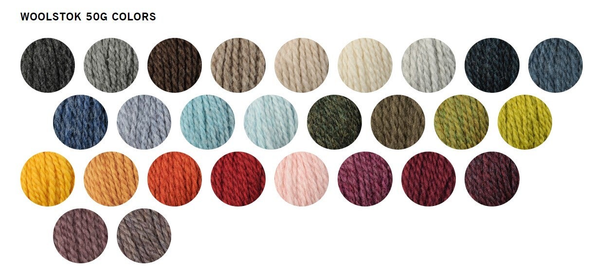 BSF Woolstok Worsted 50g Old Orcutt Yarnery